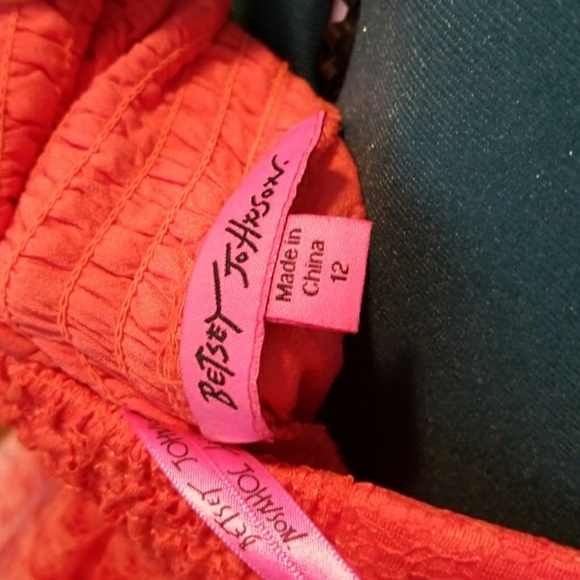 Lace betsy johnson asymmetrical halter dress - Picture 4 of 8